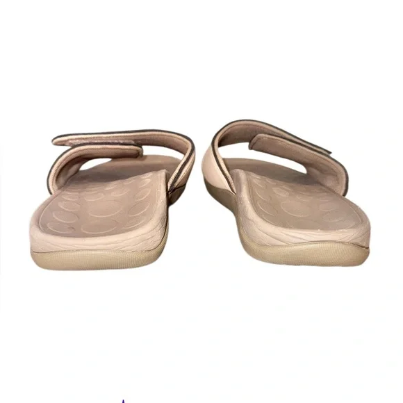 VIONIC ORTHOTIC Kiwi Motion control tan sandals men’s shoes size 8 women’s 10 - Picture 10 of 13